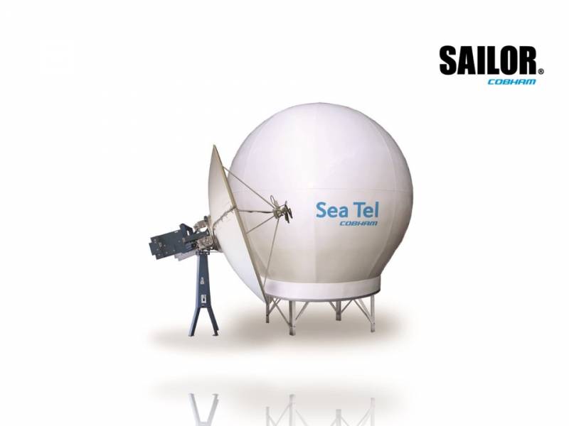 Sea Tel 370 TV, C/Ku, 168 In